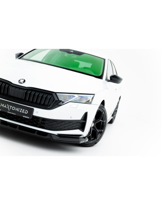 SPLITTER ANTERIORE Skoda Octavia Sportline Liftback / Combi Mk4 Facelift (Cod. M-SK-OC-4F-SL-FD1G)