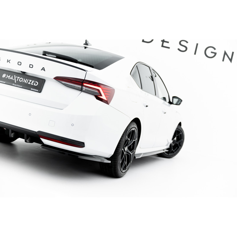 Splitters posteriori laterali Skoda Octavia Sportline Liftback / Combi Mk4 Facelift (Cod. M-SK-OC-4F