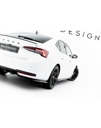 Splitters Set Skoda Octavia Sportline Liftback / Combi Mk4 Facelift (Cod. M-SK-OC-4F-SL-SET)