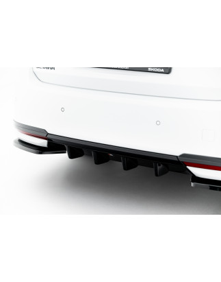 Splitters Set Skoda Octavia Sportline Liftback / Combi Mk4 Facelift (Cod. M-SK-OC-4F-SL-SET)
