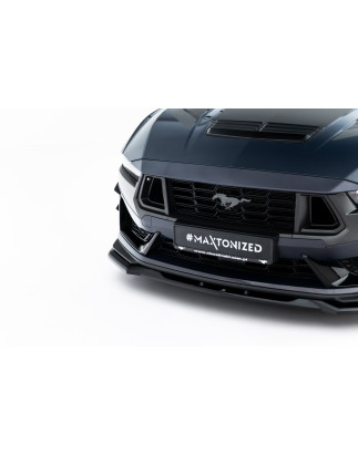 SPLITTER ANTERIORE V.2 Ford Mustang Dark Horse Mk7 (Cod. M-FO-MU-7-DH-FD2G)