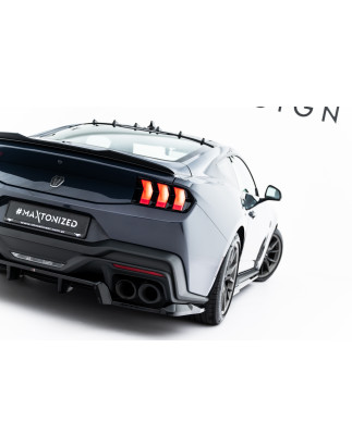 Splitter posteriore (con barre verticali) Ford Mustang Dark Horse Mk7 (Cod. M-FO-MU-7-DH-RD1G+RD2G)