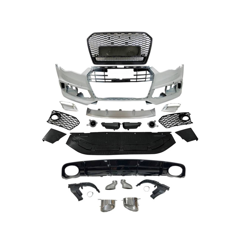 Kit Estetico AUDI A6 / A6 AVANT 2015- 2018 C7 SLINE LOOK RS6 (Cod. E-TCA60160657RS63)
