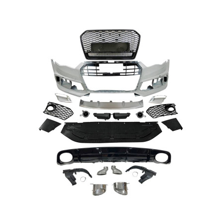 Kit Estetico AUDI A6 / A6 AVANT 2015- 2018 C7 SLINE LOOK RS6 (Cod. E-TCA60160657RS63)