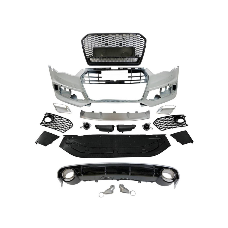 Kit Estetico AUDI A6 / A6 AVANT 2015- 2018 C7 LOOK RS6 (Cod. E-TCA60160205RS63)