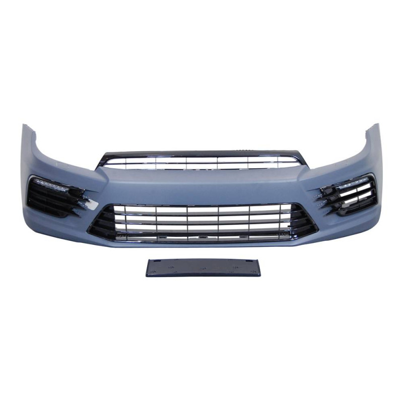 Paraurti Anteriori Volkswagen Scirocco 2008-2014 Look R Facelift 2015+ (Cod. E-TCW0053)