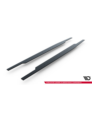 Diffusori minigonne street pro Audi RS3 berlina 8Y Facelift (Cod. M-AURS38YFSCNC-SD1B)