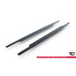 Diffusori minigonne street pro Audi RS3 berlina 8Y Facelift (Cod. M-AURS38YFSCNC-SD1B)