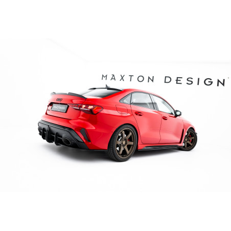 Diffusori minigonne street pro Audi RS3 berlina 8Y Facelift (Cod. M-AURS38YFSCNC-SD1BRB)
