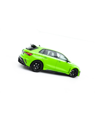 Diffusori minigonne street pro Audi RS3 berlina 8Y Facelift (Cod. M-AURS38YFSCNC-SD1BRB)