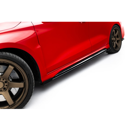 Diffusori minigonne street pro + Flaps Audi RS3 berlina 8Y Facelift (Cod. M-AURS38YFSCNC-SD1B+SF1G)