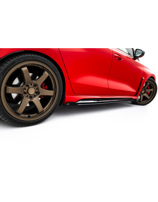 Diffusori minigonne street pro + Flaps Audi RS3 berlina 8Y Facelift (Cod. M-AURS38YFSCNC-SD1BRB+SF1G