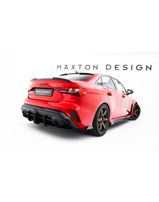 DIFFUSORE POSTERIORE street pro + Flaps Audi RS3 berlina 8Y Facelift (Cod. M-AURS38YFSCNC-RS1B+RSF1G