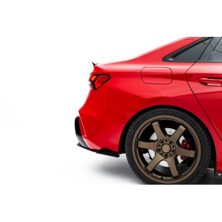 DIFFUSORE POSTERIORE street pro + Flaps Audi RS3 berlina 8Y Facelift (Cod. M-AURS38YFSCNC-RS1B+BRBI+