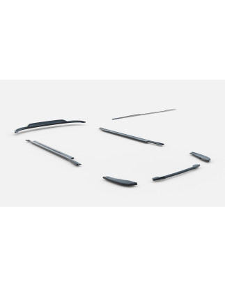 Splitters Set BMW X4 M-Pack G02 (Cod. M-BM-X4-02-MPACK-SET)