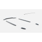 Splitters Set BMW X3 M-Pack F25 Facelift (Cod. M-BM-X3-25-MPACK-SET)