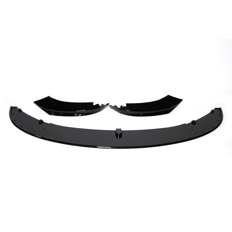 Spoiler Anteriore BMW F32 / F33 / F36 14 Look M Performance Nero lucido (Cod. E-TCB10271)