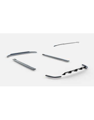Splitters Set Audi SQ5/Q5 S-line Mk2 (Cod. M-AU-SQ5-2-SET)