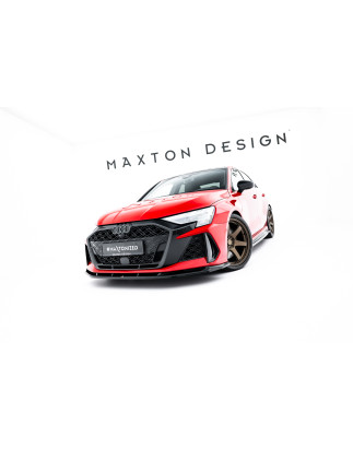 SPLITTER ANTERIORE V.1 Audi RS3 berlina 8Y Facelift (Cod. M-AU-RS3-8YF-S-FD1G)