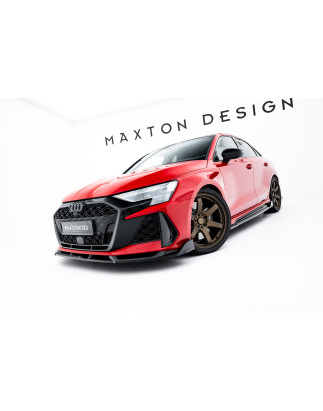 SPLITTER ANTERIORE V.3 Audi RS3 berlina 8Y Facelift (Cod. M-AU-RS3-8YF-S-FD3G)
