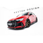 SPLITTER ANTERIORE V.3 Audi RS3 berlina 8Y Facelift (Cod. M-AU-RS3-8YF-S-FD3G)