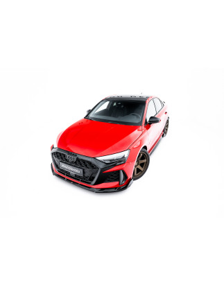 SPLITTER ANTERIORE V.3 Audi RS3 berlina 8Y Facelift (Cod. M-AU-RS3-8YF-S-FD3G)
