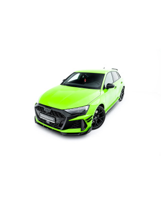 SPLITTER ANTERIORE V.3 Audi RS3 berlina 8Y Facelift (Cod. M-AU-RS3-8YF-S-FD3G)
