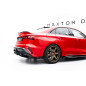 Splitter posteriore (con barre verticali) V.2 Audi RS3 berlina 8Y Facelift (Cod. M-AU-RS3-8YF-S-RD3G