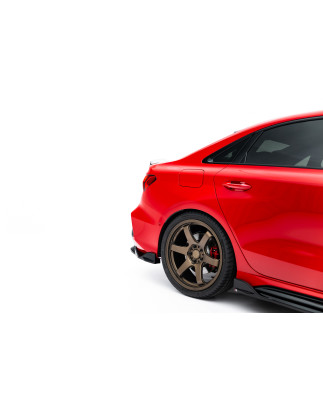 Splitter posteriore (con barre verticali) V.2 Audi RS3 berlina 8Y Facelift (Cod. M-AU-RS3-8YF-S-RD3G