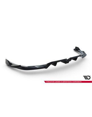 Splitter posteriore (con barre verticali) V.2 Audi RS3 berlina 8Y Facelift (Cod. M-AU-RS3-8YF-S-RD3G