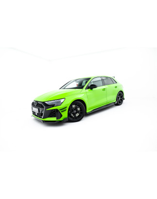 Diffusori minigonne V.2 Audi RS3 berlina 8Y / 8Y Facelift (Cod. M-AU-RS3-8YF-S-SD2G)