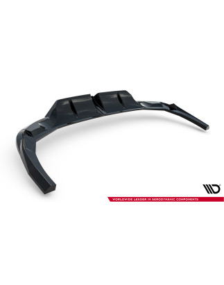 Splitter posteriore (con barre verticali) V.1 Audi RS3 berlina 8Y Facelift (Cod. M-AU-RS3-8YF-S-RD2G