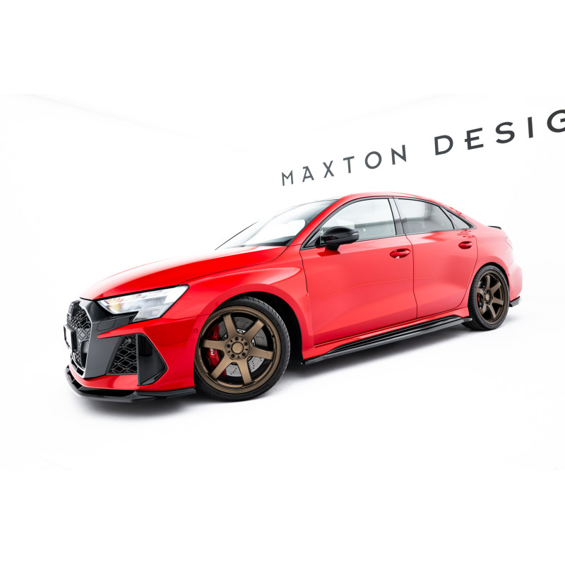 Splitters Set V.1 Audi RS3 berlina 8Y Facelift (Cod. M-AU-RS3-8YF-S-SET1)