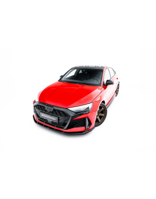 Splitters Set V.1 Audi RS3 berlina 8Y Facelift (Cod. M-AU-RS3-8YF-S-SET1)