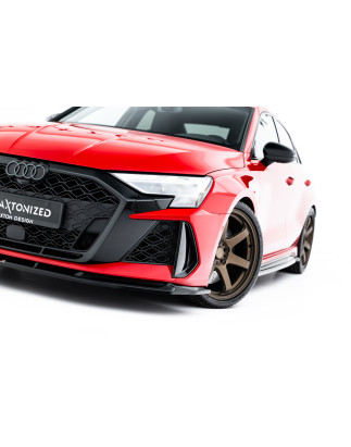 Splitters Set V.1 Audi RS3 berlina 8Y Facelift (Cod. M-AU-RS3-8YF-S-SET1)