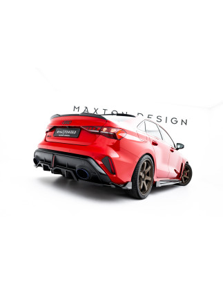 Splitters Set V.1 Audi RS3 berlina 8Y Facelift (Cod. M-AU-RS3-8YF-S-SET1)