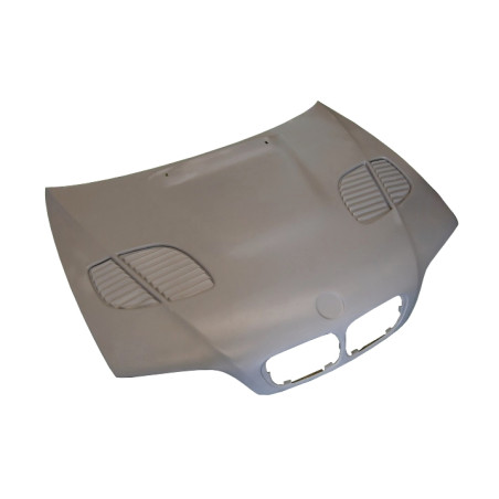 Cofano Fibra BMW E46 Look M3 '98 GTR (Cod. E-TCB6100)
