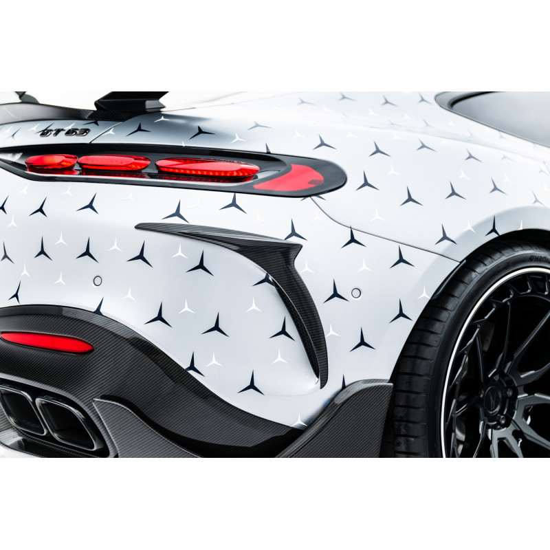  Paraurti posteriore Carbon Canards Mercedes-AMG GT 63 / 55 / 63 S E Performance C192 (Cod. M-CF-ME-