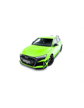 SPLITTER ANTERIORE V.2 Audi RS3 berlina 8Y Facelift (Cod. M-AU-RS3-8YF-S-FD2G)