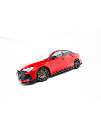 Splitters Set V.2 Audi RS3 berlina 8Y Facelift (Cod. M-AU-RS3-8YF-S-SET2)