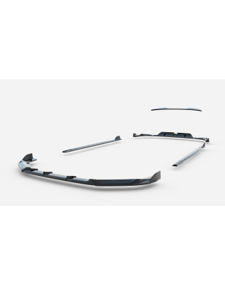 Splitters Set V.2 Audi RS3 berlina 8Y Facelift (Cod. M-AU-RS3-8YF-S-SET2)