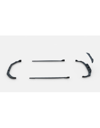 Splitters Set V.2 Audi RS3 berlina 8Y Facelift (Cod. M-AU-RS3-8YF-S-SET2)