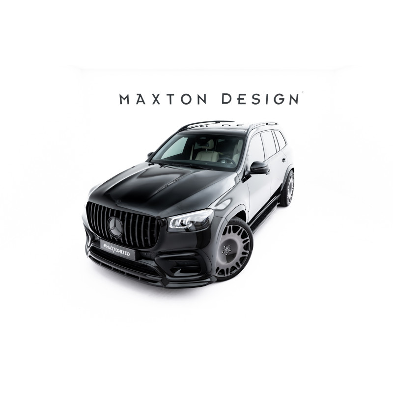 SPLITTER ANTERIORE Mercedes-Benz GLS AMG-Line X167 Facelift (Cod. M-ME-GLS-167F-AMGLINE-FD1G+FD1RG)