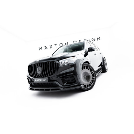 SPLITTER ANTERIORE Mercedes-Benz GLS AMG-Line X167 Facelift (Cod. M-ME-GLS-167F-AMGLINE-FD1G+FD1RG)