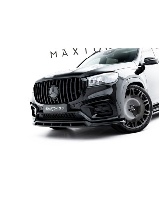 SPLITTER ANTERIORE Mercedes-Benz GLS AMG-Line X167 Facelift (Cod. M-ME-GLS-167F-AMGLINE-FD1G+FD1RG)
