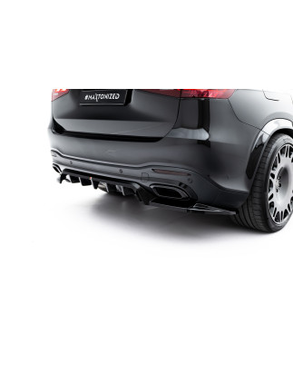 Splitter posteriore (con barre verticali) Mercedes-Benz GLS AMG-Line X167 Facelift (Cod. M-ME-GLS-16