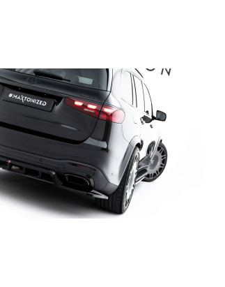 Splitter posteriore (con barre verticali) Mercedes-Benz GLS AMG-Line X167 Facelift (Cod. M-ME-GLS-16