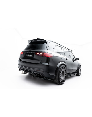 Splitter posteriore (con barre verticali) Mercedes-Benz GLS AMG-Line X167 Facelift (Cod. M-ME-GLS-16