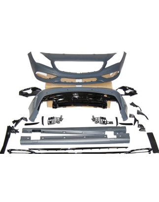 Kit Estetico Mercedes W117 2013-2018 4P / SW LCI Look AMG A45 II Griglia (Cod. E-TCM02410218)