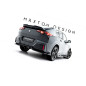Splitter posteriore (con barre verticali) BMW X2 M-Pack / iX2 U10 (Cod. M-BM-X2-U10-MPACK-RD1G+RD2G)